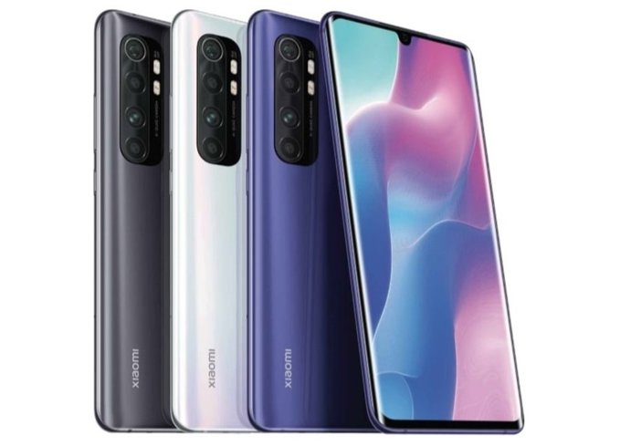 Xiaomi Mi Note 10 Lite.