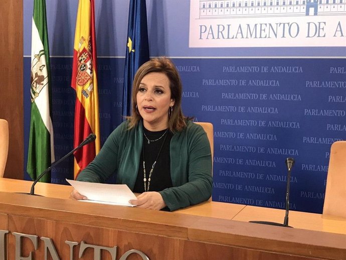La parlamentaria de Adelante Andalucía María Gracia González en una foto de archivo.