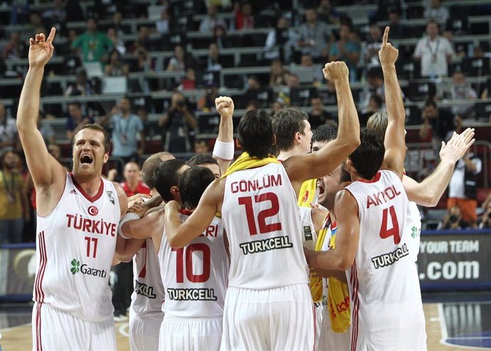 La selección de baloncesto de Turquía