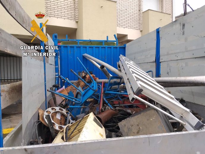 Objetos robados en Casas de Miravete y recuperados por la Guardia Civil