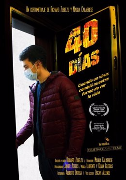 Coronavirus.- El cortometraje '40 días', del cántabro Richard Zubelzu, mención e