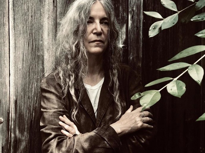 La cantante Patti Smith