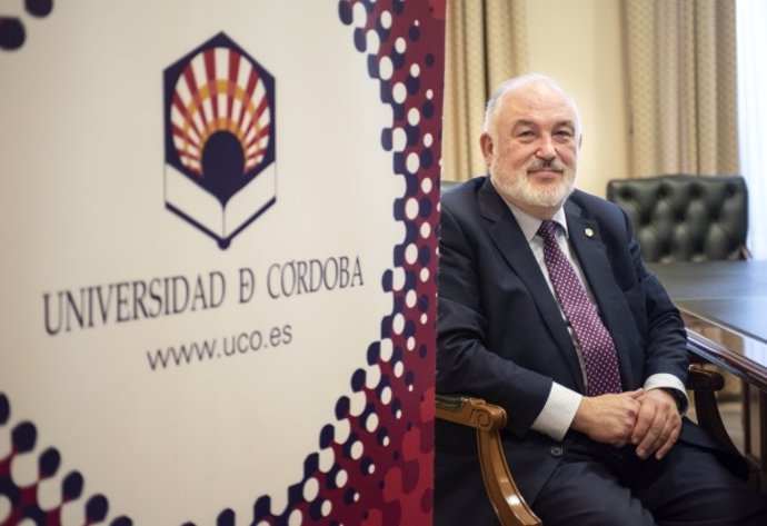 El presidente del consejo social de la Universidad de Córdoba, Francisco Muñoz Usano, en una imagen de archivo