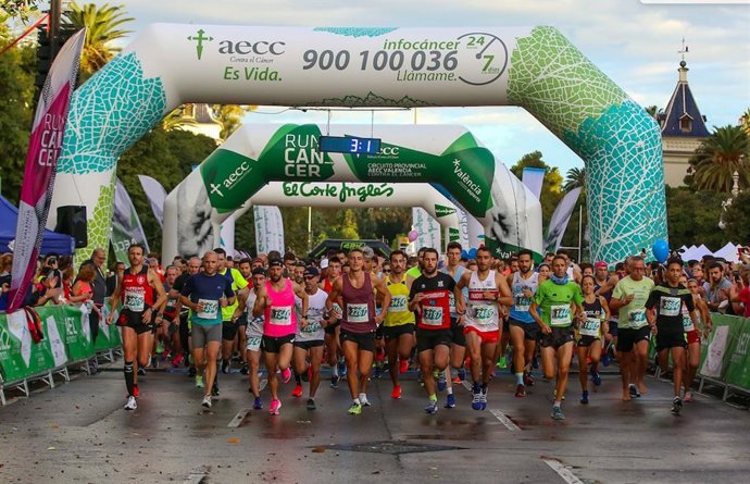 Salida de una carrera del circuito