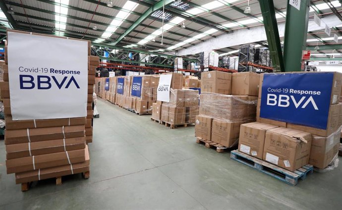 Mascarillas de BBVA