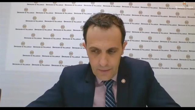 El presidente de la Diputación, Conrado Íscar, preside el Pleno telemático de este viernes.