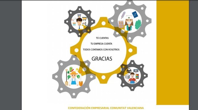 Imagen del informe presentado por la CEV Mejora de la competitividad para favorecer la recuperación