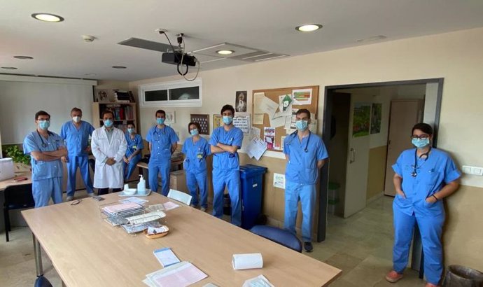 Equipo del Servicio de Cardiología del Hospital Virgen Macarena de Sevilla