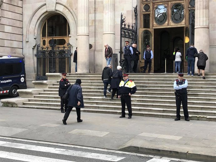 L'exprofessor dels Maristes acudeix a l'Audincia de Barcelona (Arxiu)