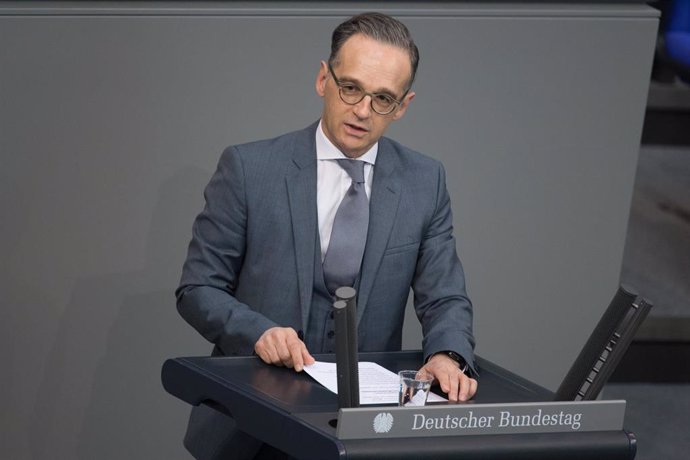 Heiko Maas, ministro de Exteriores de Alemania, comparece en el Bundestag