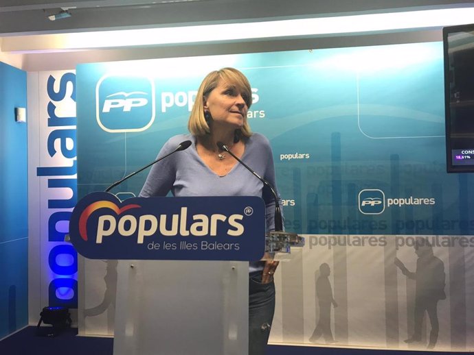 La eurodiputada del PP, Rosa Estars.