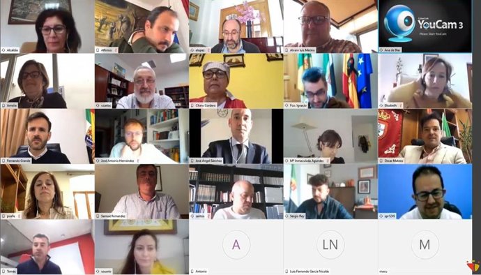 Pleno de la Diputación de Cáceres