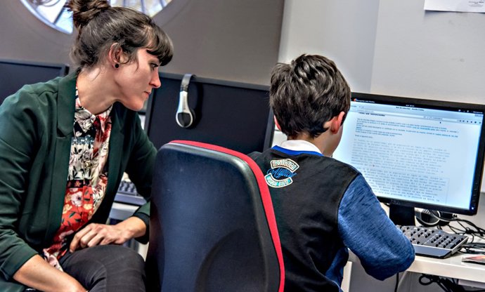 Una actividad en un centro Guadalinfo