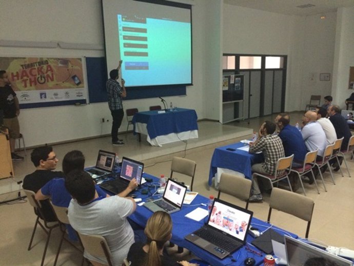 Imagen de archivo de un centro Guadalinfo. 