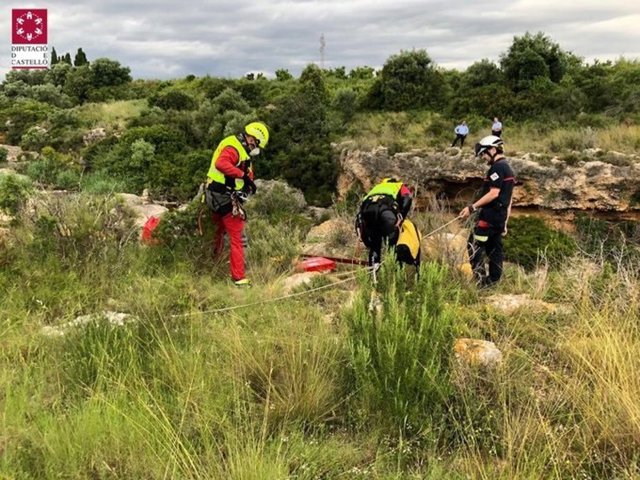 Rescate de un cadáver