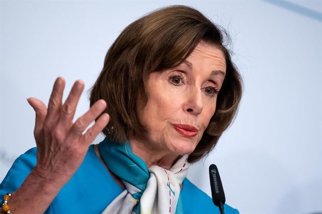La presidenta de la Cámara de Representantes de EEUU, Nancy Pelosi.