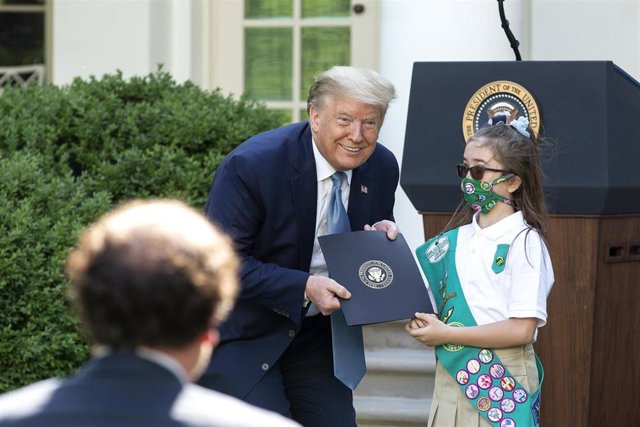 El presidente de Estados Unidos, Donald Trump