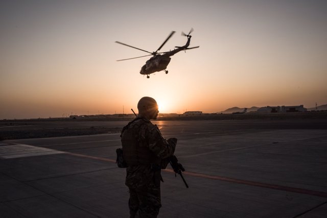 Militar estadounidense en Afganistán