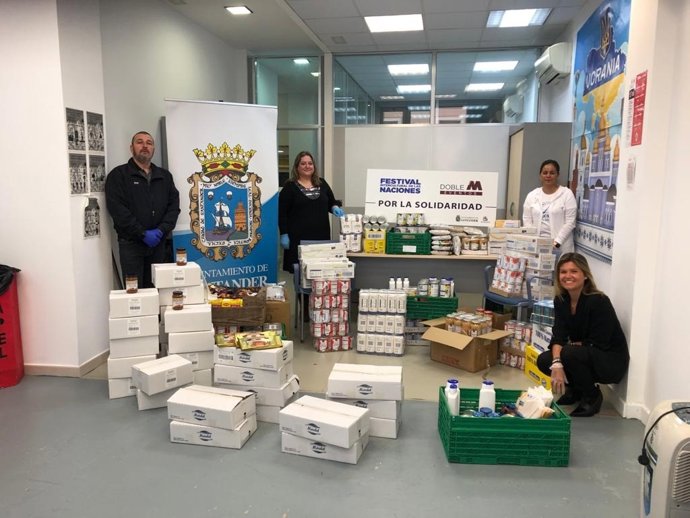 Donación de alimentos