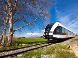 Tren de FGC de la línia Lleida - La Pobla