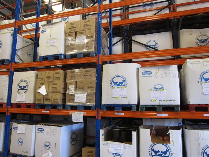 Coronavirus.- Zaragoza.- El Banco de Alimentos atiende a 6.000 personas más desd