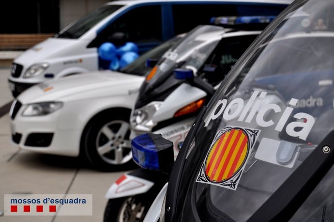Vehículos de los Mossos d'Esquadra