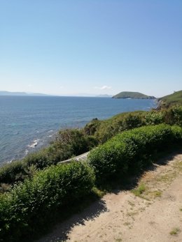 Imagen realizada desde las Illas Ons