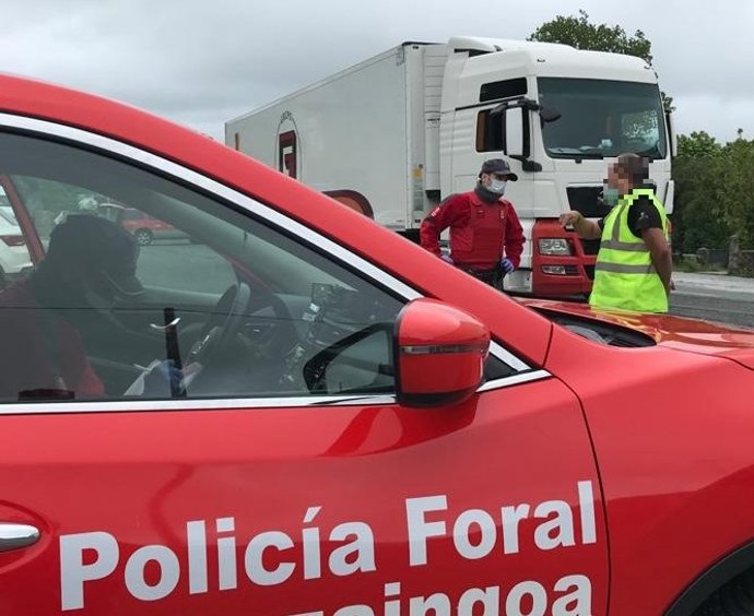 Vehículo inmovilizado en Arraiz