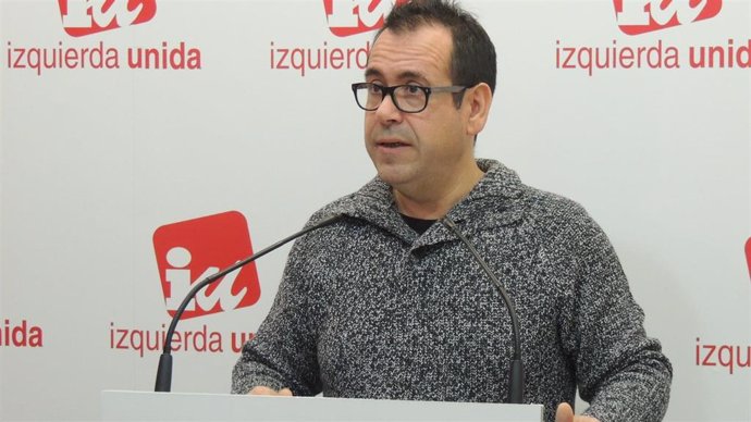 El coordinador regional de IU, Juan Ramón Crespo