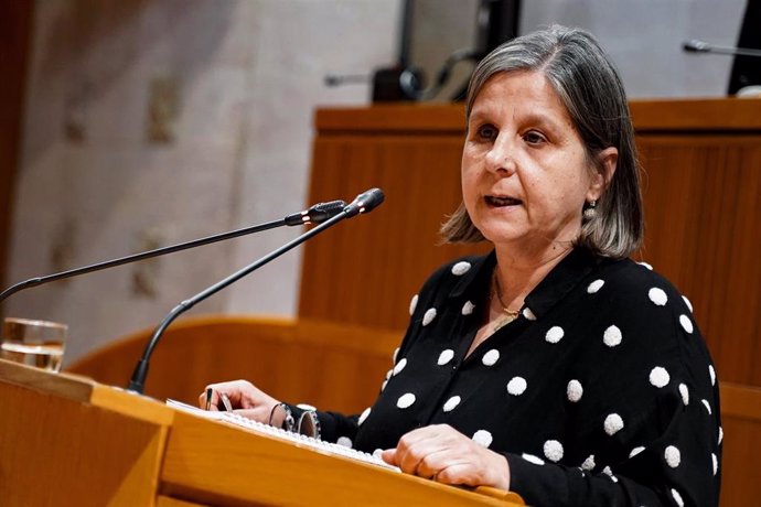 La portavoz de Ciudadanos en la comisión de Institucional y de Desarrollo Estatutario, Beatriz García