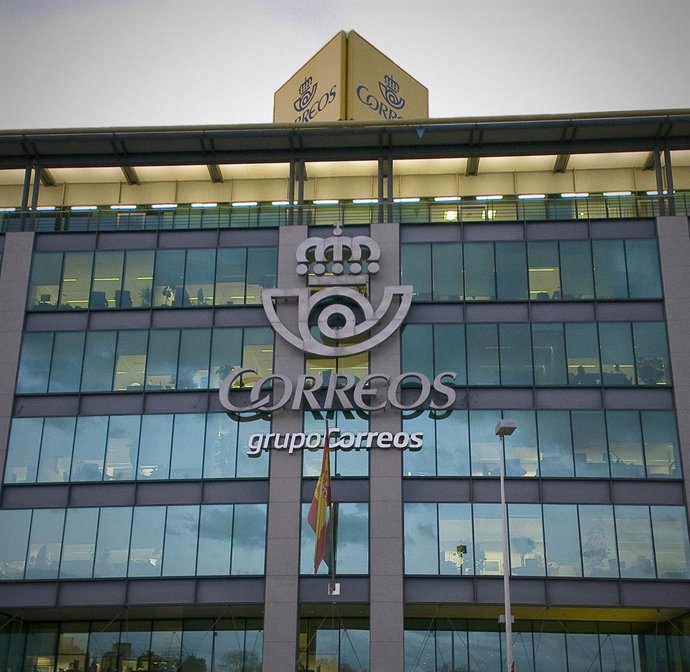 Sede central de Correos, en el Campo de las Nacionales de Madrid