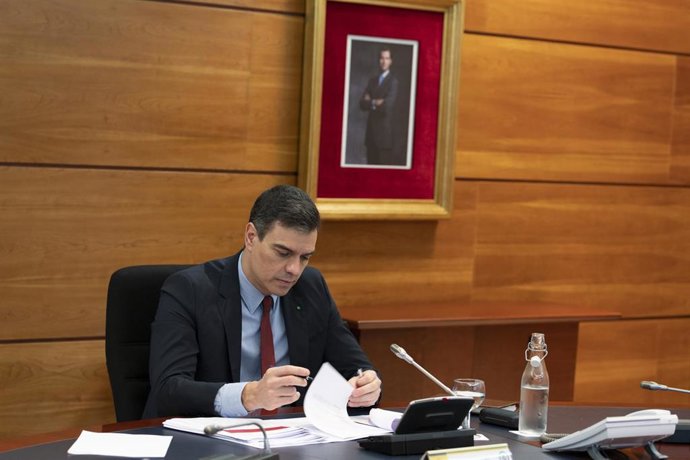 El presidente del Gobierno, Pedro Sánchez