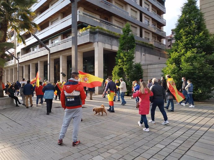 Reivindicación ciudana en Logroño para pedir la dimisión del Gobierno