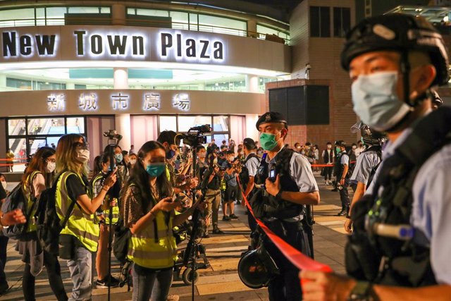 China.- Continúan las protestas en Hong Kong después de que la Policía negara ma