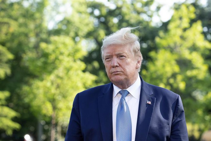 Imagen del presidente de Estados Unidos, Donald Trump. 