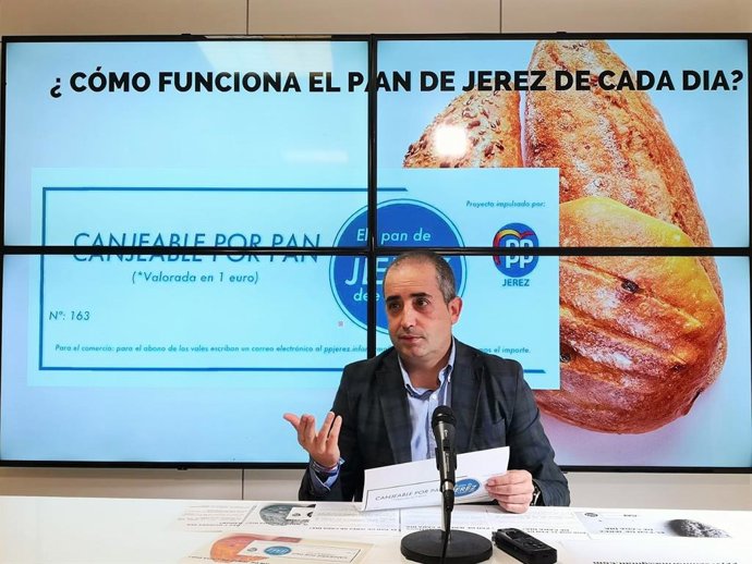 El portavoz local del PP de Jerez, Antonio Saldaña