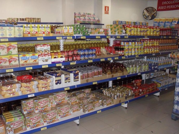 Alimentos de la entidad solidaria Resurgir