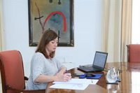 Armengol participa en la décima reunión de Sánchez con los presidentes autonómicos