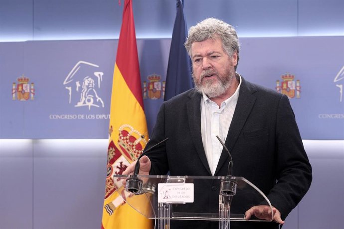 El diputado de Equo en el Congreso, Juan Antonio López de Uralde.