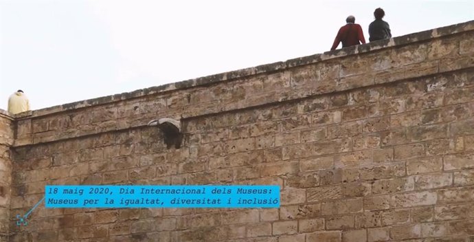 Frame del vídeo del proyecto de museización de Ses Voltes del Museo Marítimo de Mallorca.