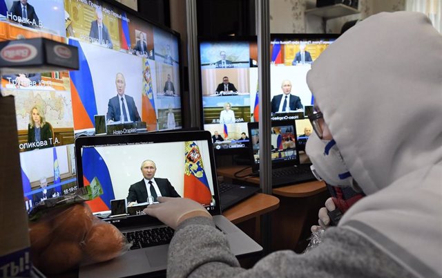 Discurso televisado del presidente ruso, Vladimir Putin