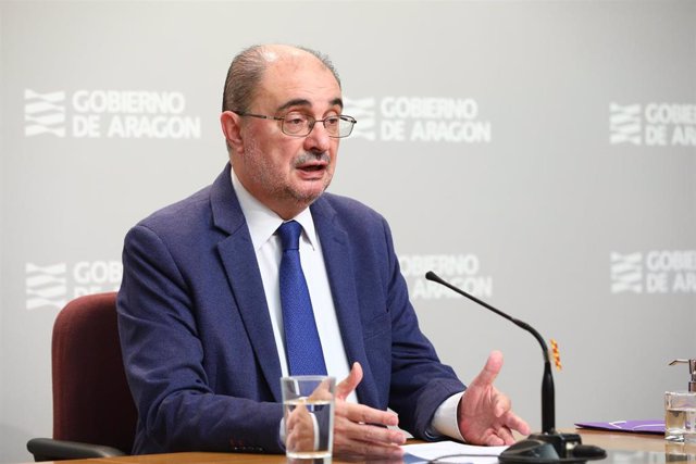 El Presidente de Aragón participa en la décima videoconferencia de presidentes autonómicos con Pedro Sánchez por el coronavirus
