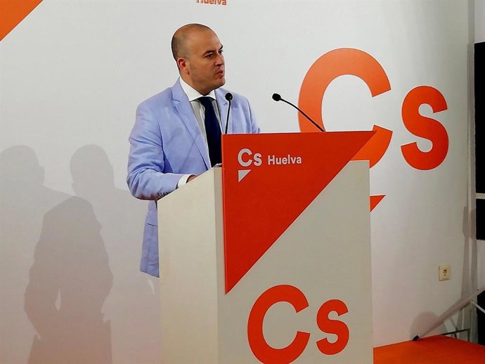 El portavoz provincial de Ciudadanos y vicepresidente del Parlamento de Andalucía, Julio Díaz, en una imagen de archivo