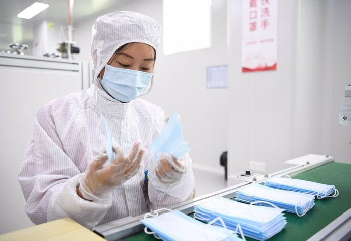 Coronavirus.- China ha exportado 50.900 millones de mascarillas y 216 millones d
