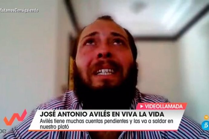 José Antonio Avilés en 'Viva la vida'