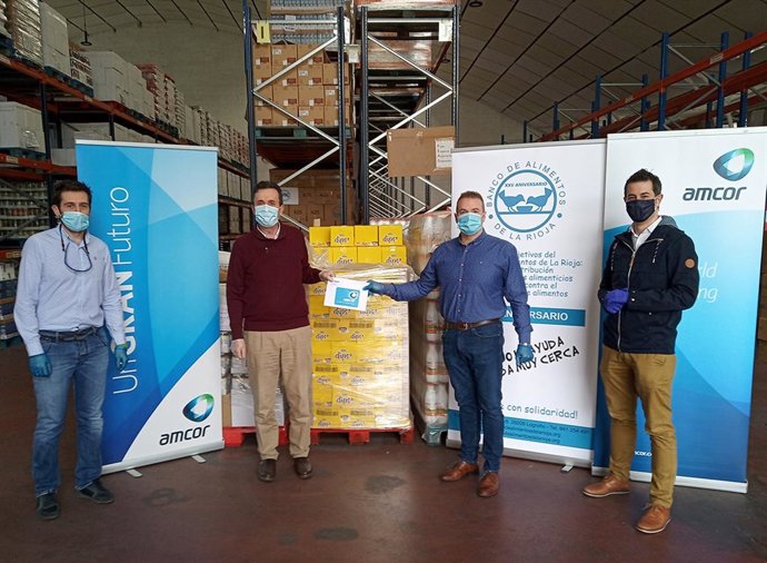 Coronavirus.- El Banco de Alimentos de La Rioja reparte en el confinamiento un 3