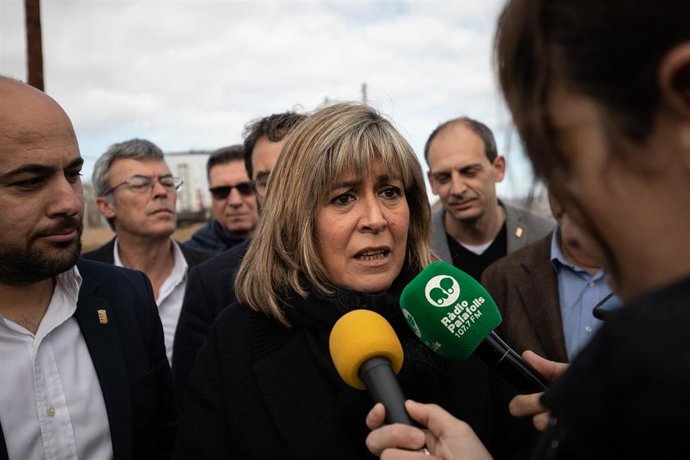 La presidenta de la Diputación de Barcelona, Núria Marín, en Barcelona (España), a 28 de febrero de 2020.