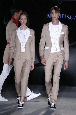 Desfile en la 080 Barcelona Fashion