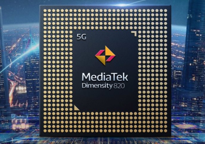MediaTek presenta su procesador móvil con módem 5G integrado Dimensity 820