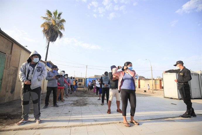 Medidas de distanciamiento en Perú